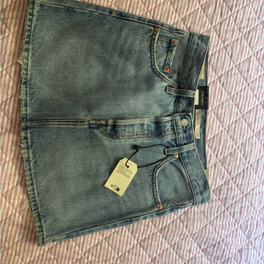 Levi's Light Blue Denim Skirt